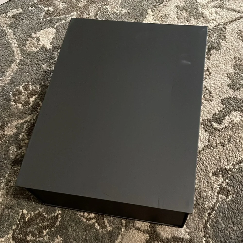 Chanel Black Magnetic Box And Booklets